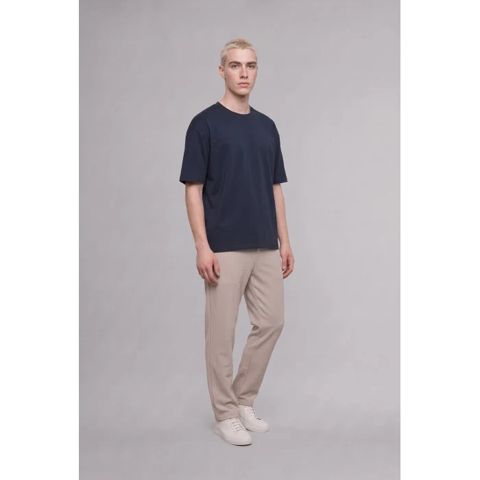 Defacto E9433AXGR536 Gri Relax Fıt Cepli Geniş Paça Uzun Boy Pantolon