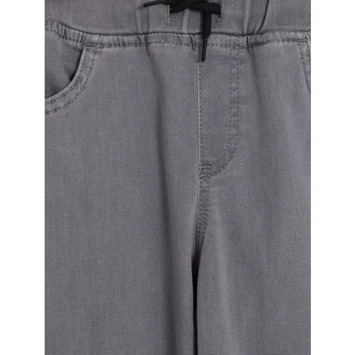 LCW Kids Gri Slim Fit Erkek Çocuk Jean Pantolon