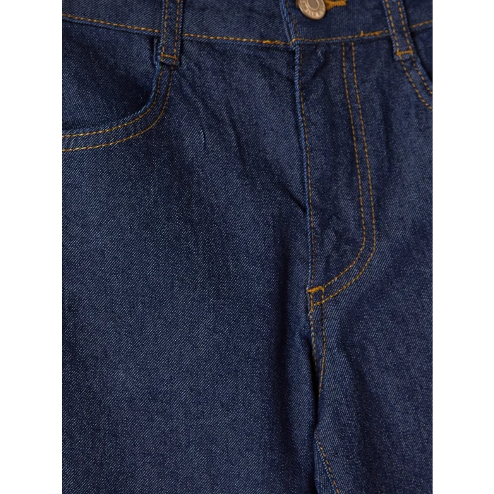 LCW Kids İndigo İspanyol Paça Kız Çocuk Jean Pantolon
