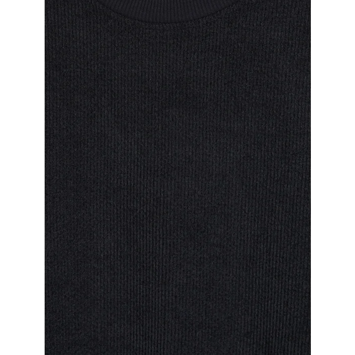 LCWAIKIKI Classic Antrasit Bisiklet Yaka Erkek Sweatshirt