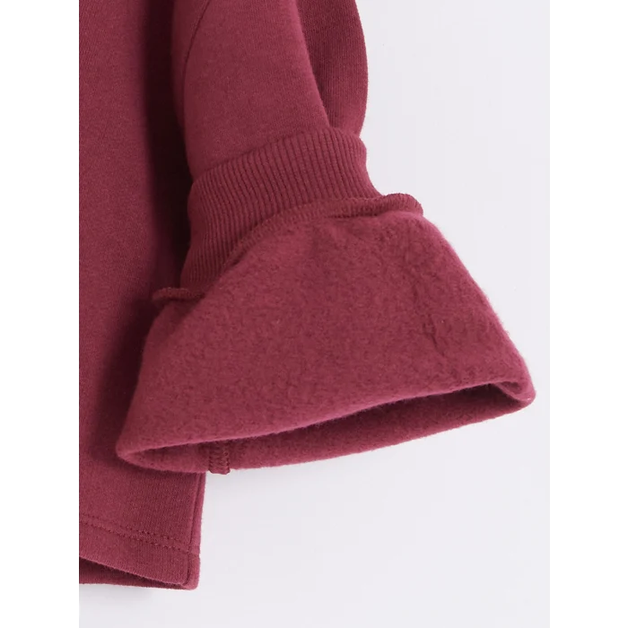 LCW Kids Bordo Kız Çocuk Eşofman Takım