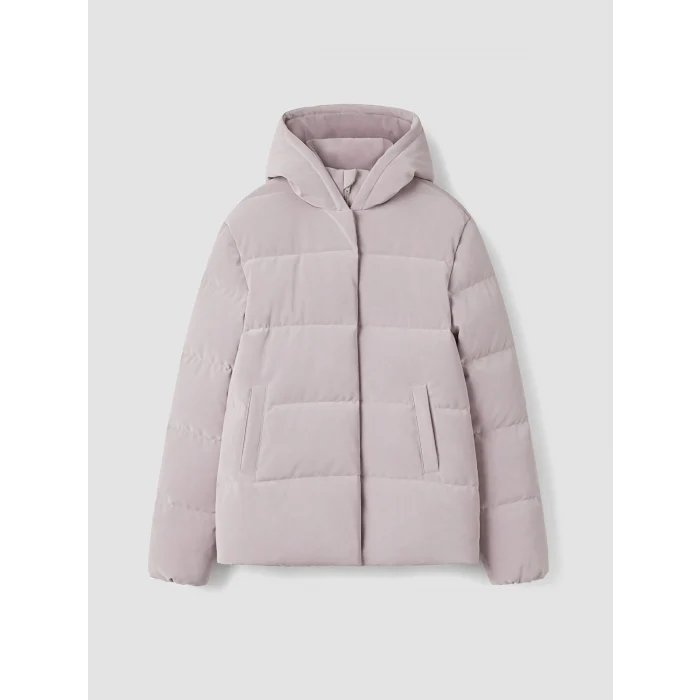 LCW Kids Pembe Kapüşonlu Kız Çocuk Şişme Mont
