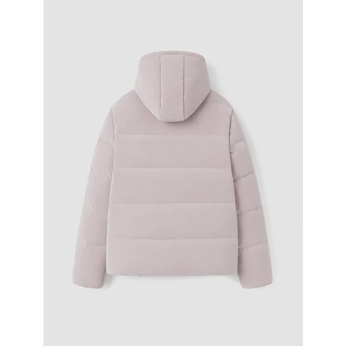 LCW Kids Pembe Kapüşonlu Kız Çocuk Şişme Mont
