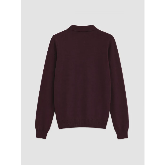 LCW EVERYDAY Bordo Polo Yaka Kadın Triko Kazak