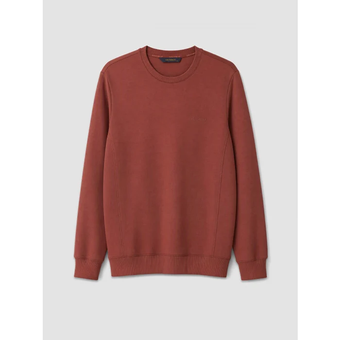 SOUTHBLUE Kahverengi Bisiklet Yaka Erkek Sweatshirt