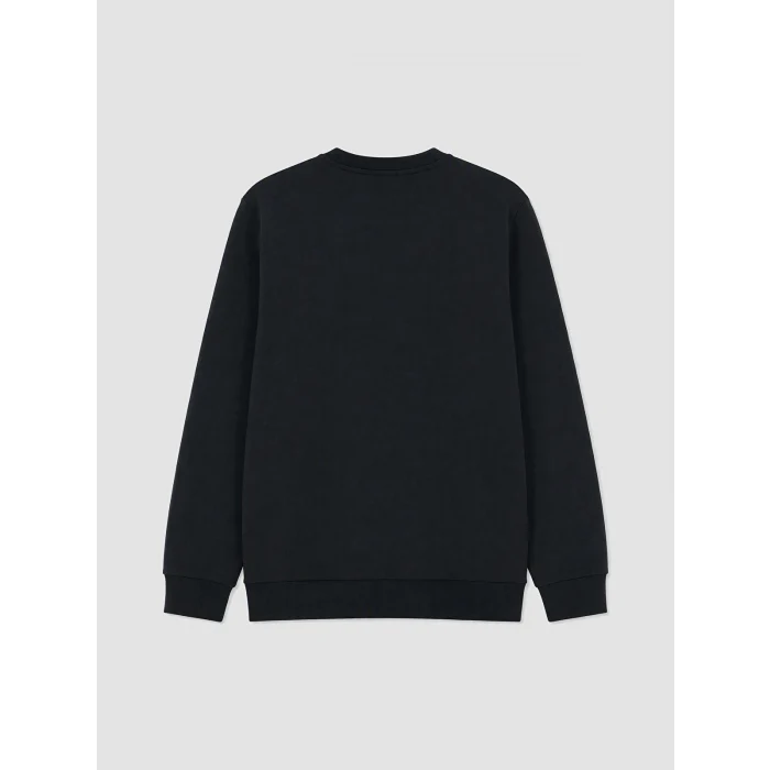 SOUTHBLUE Yeşil Bisiklet Yaka Baskılı Erkek Sweatshirt