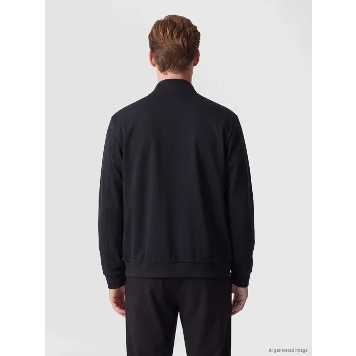 SOUTHBLUE Lacivert  Dik Yaka Erkek Sweatshirt