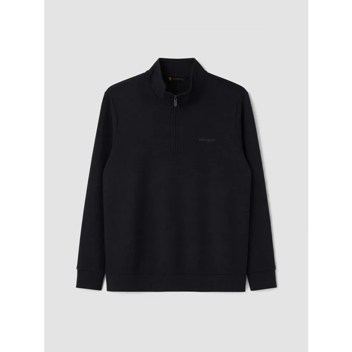 SOUTHBLUE Lacivert  Dik Yaka Erkek Sweatshirt