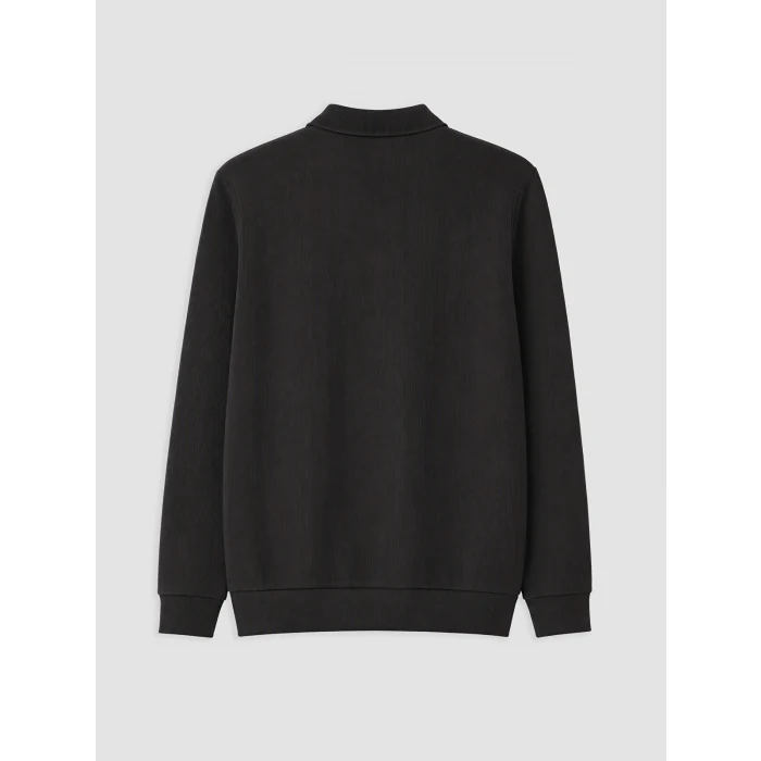 LCWAIKIKI Classic Antrasit Polo Yaka Erkek Sweatshirt