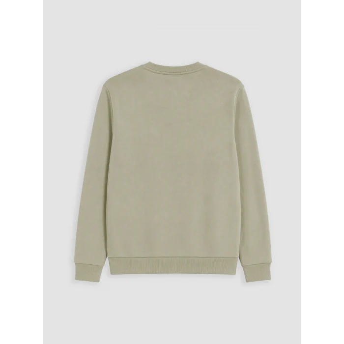 SOUTHBLUE Yeşil Bisiklet Yaka Erkek Kalın Sweatshirt
