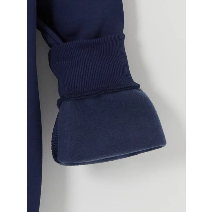 LCWAIKIKI Classic Lacivert Bisiklet Yaka Erkek Kalın Sweatshirt