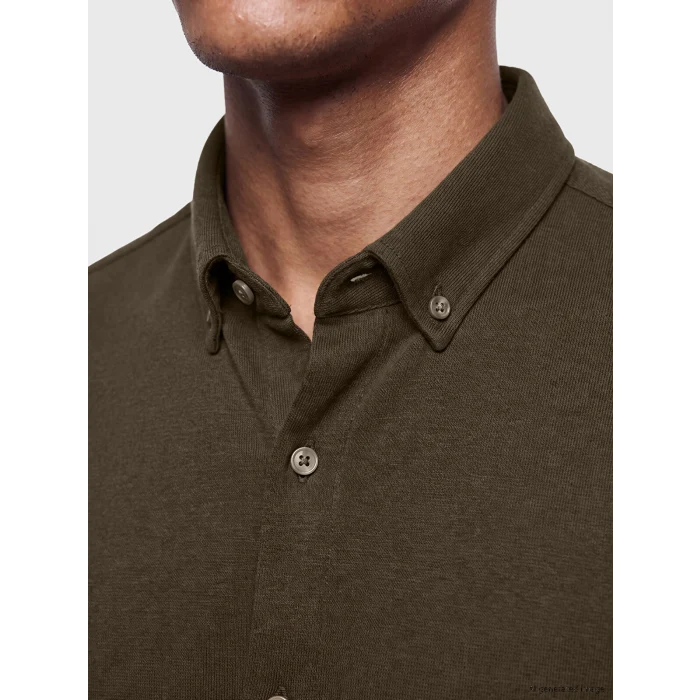 LCW Vision Haki Slim Fit Erkek Gömlek