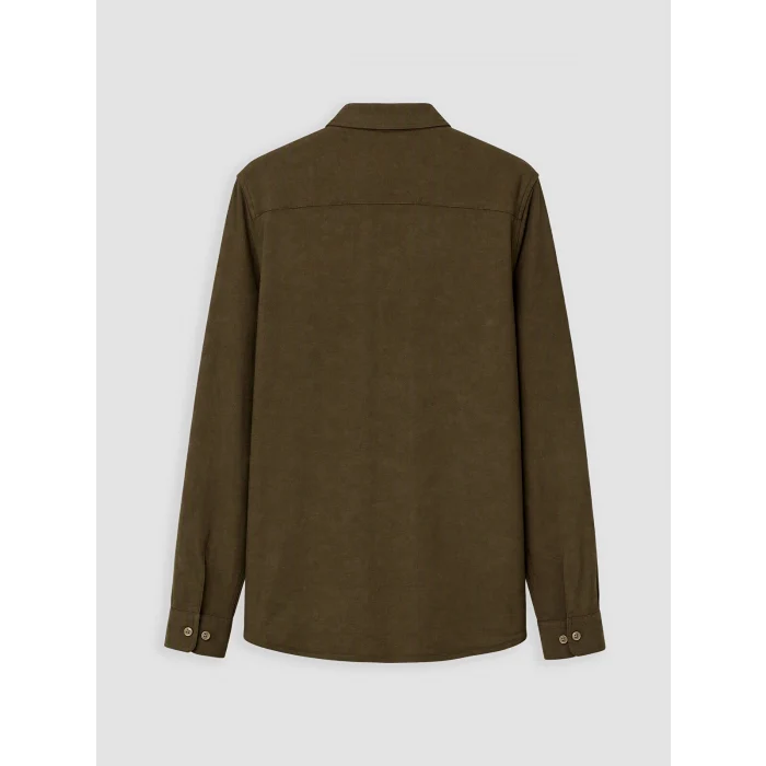 LCW Vision Haki Slim Fit Erkek Gömlek