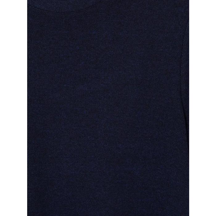 LCWAIKIKI Classic Lacivert Bisiklet Yaka Erkek Sweatshirt