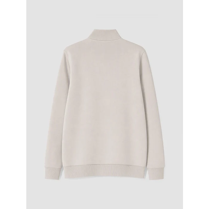 LCWAIKIKI Classic Gri Dik Yaka Erkek Kalın Sweatshirt
