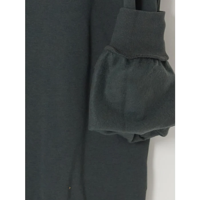 LCWAIKIKI Classic Haki Bisiklet Yaka Baskılı Erkek Kalın Sweatshirt
