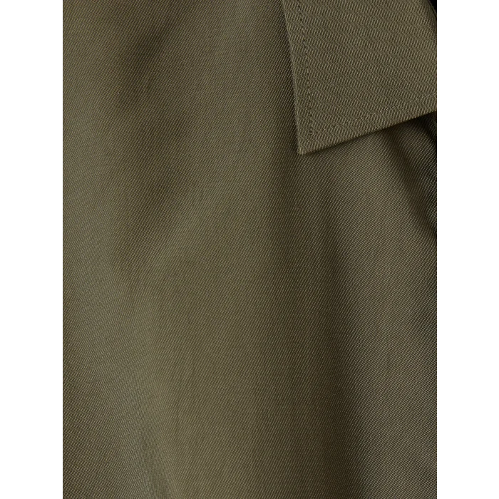 SOUTHBLUE Haki Regular Fit Gabardin Erkek Gömlek