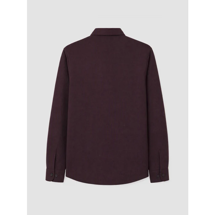 SOUTHBLUE Bordo Slim Fit Erkek Gömlek