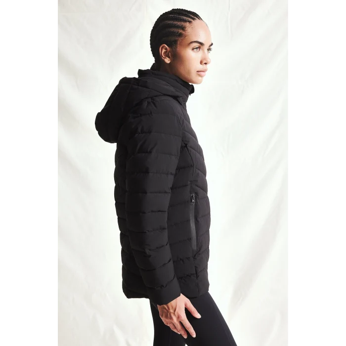 Defacto E9253AXBK81 Siyah Rüzgar Geçirmez Su İtici Regular Fit Kapüşonlu Fermuarlı Cepli Şişme Mont