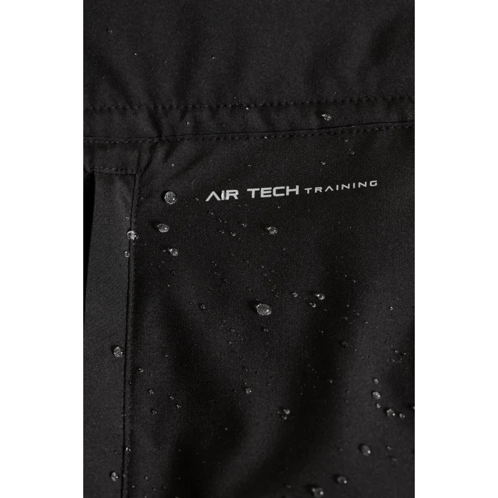 Defacto H1898AXBK81 Siyah Su Geçirmez Slim Fit Çıtçıtlı Cepli Mont
