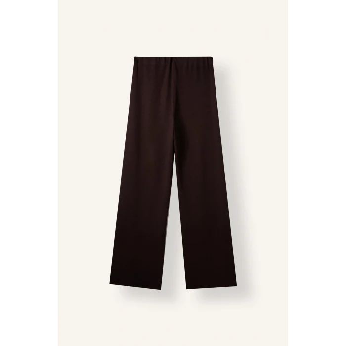 Defacto F5118AXBN91 Kahve Regular Fıt Beli Lastikli Pantolon