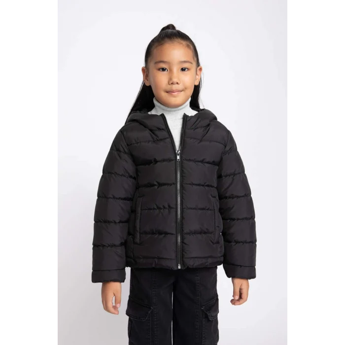 A0838 Su İtici Kapüşonlu Şişme Mont