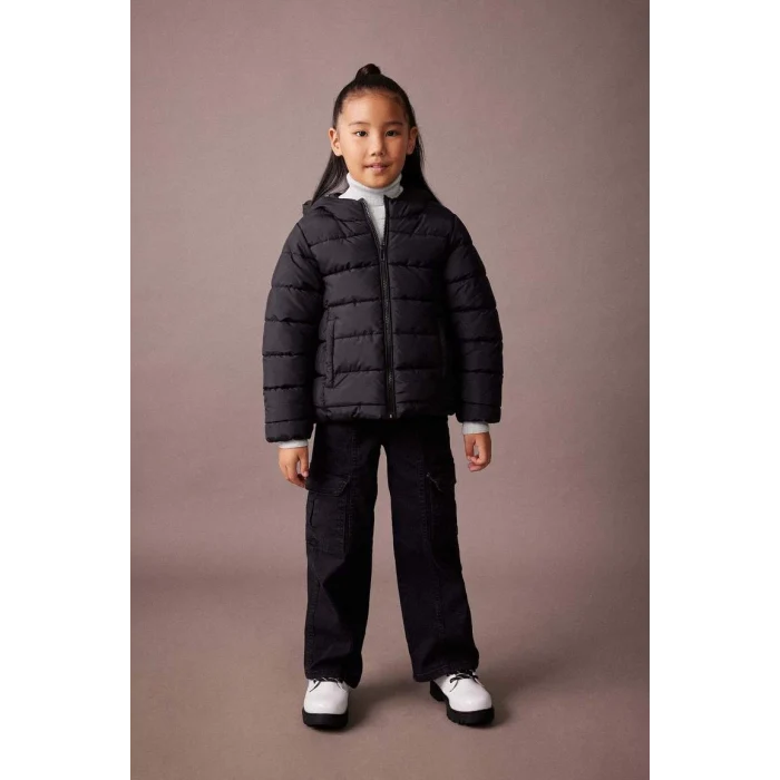 A0838 Su İtici Kapüşonlu Şişme Mont