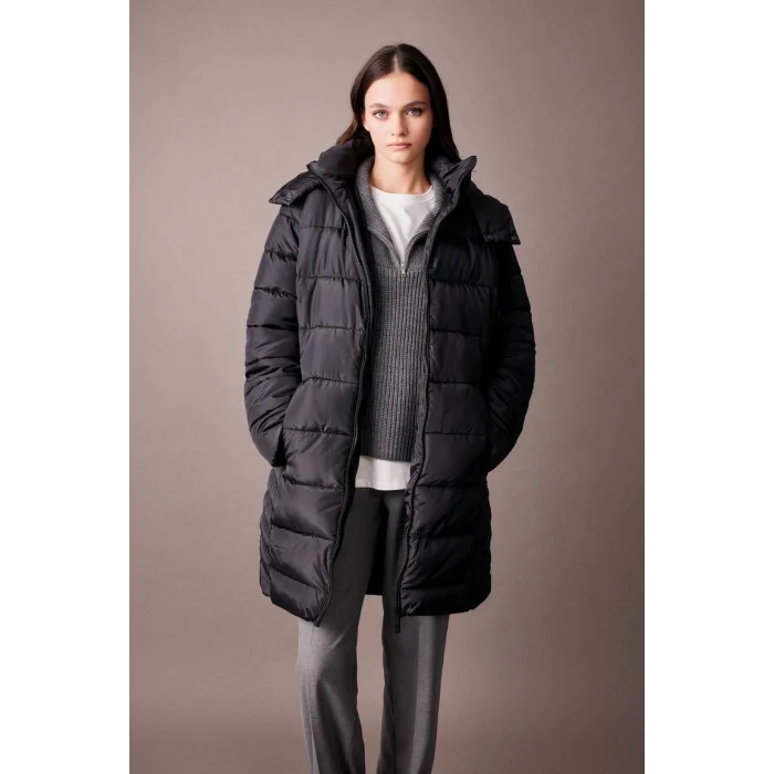 A1315 Su Geçirmez Kapüşonlu Puffer Şişme Parka