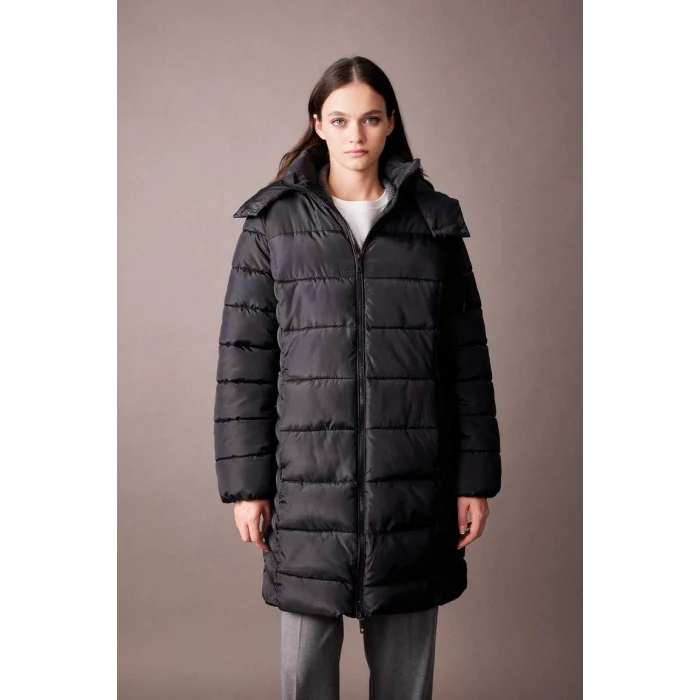 A1315 Su Geçirmez Kapüşonlu Puffer Şişme Parka