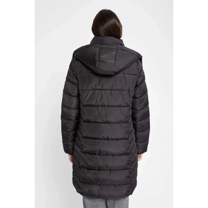 A1315 Su Geçirmez Kapüşonlu Puffer Şişme Parka