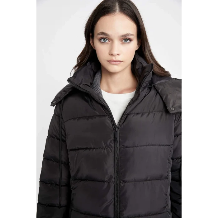 A1315 Su Geçirmez Kapüşonlu Puffer Şişme Parka