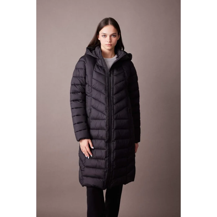 A1556 DeFactoFit Slim Fit Kapüşonlu Parka