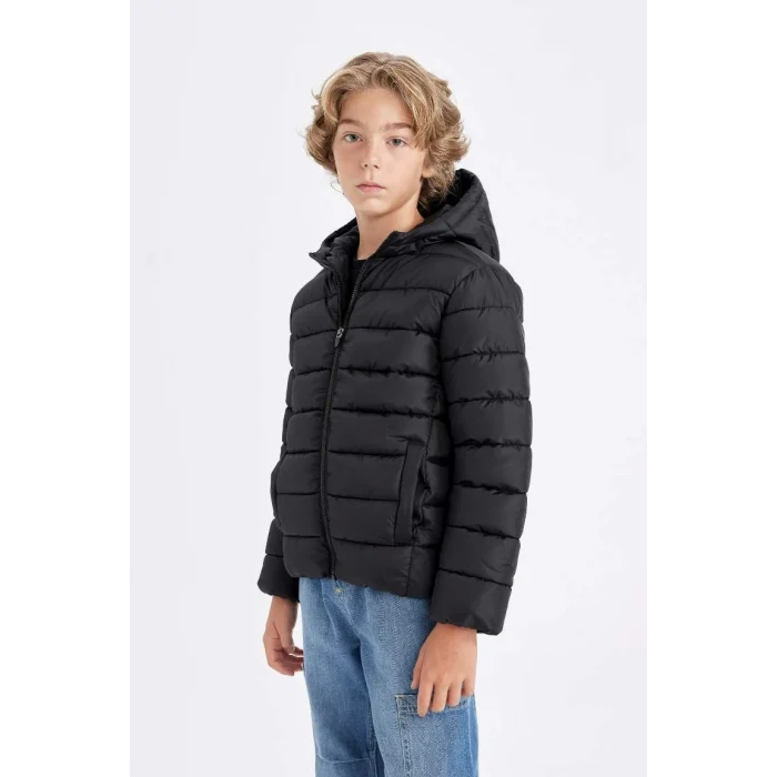 A1875 Su İtici Kapüşonlu Şişme Mont