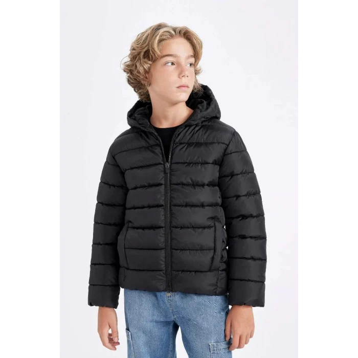 A1875 Su İtici Kapüşonlu Şişme Mont