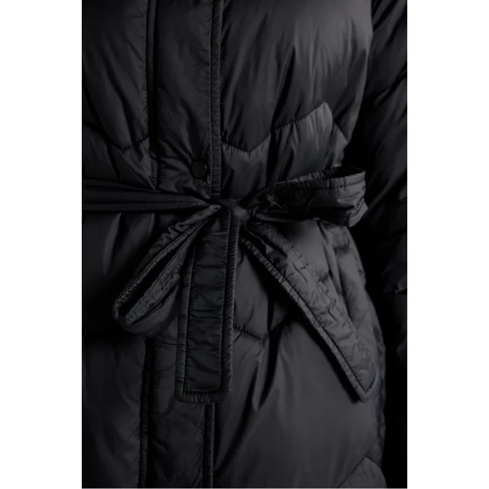 A1939 Su Geçirmez Relax Fit Kapüşonlu İnce Parka