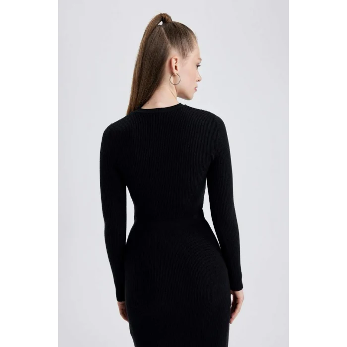 A2057 Coool Slim Fit Bisiklet Yaka Triko Kazak