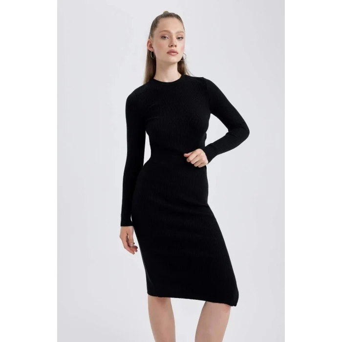 A2057 Coool Slim Fit Bisiklet Yaka Triko Kazak