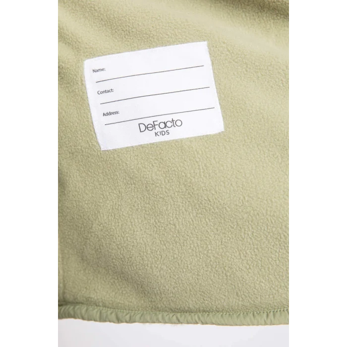 A2491 Kapüşonlu Polar Astarlı Kapitoneli Mont