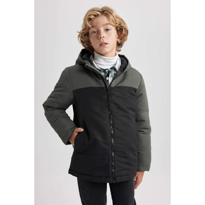 A2521 Kapüşonlu Mont