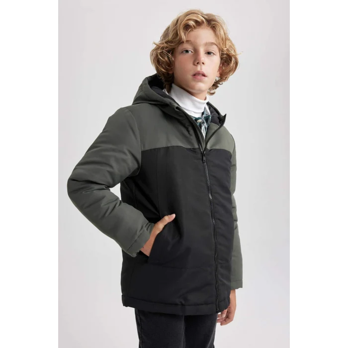 A2521 Kapüşonlu Mont