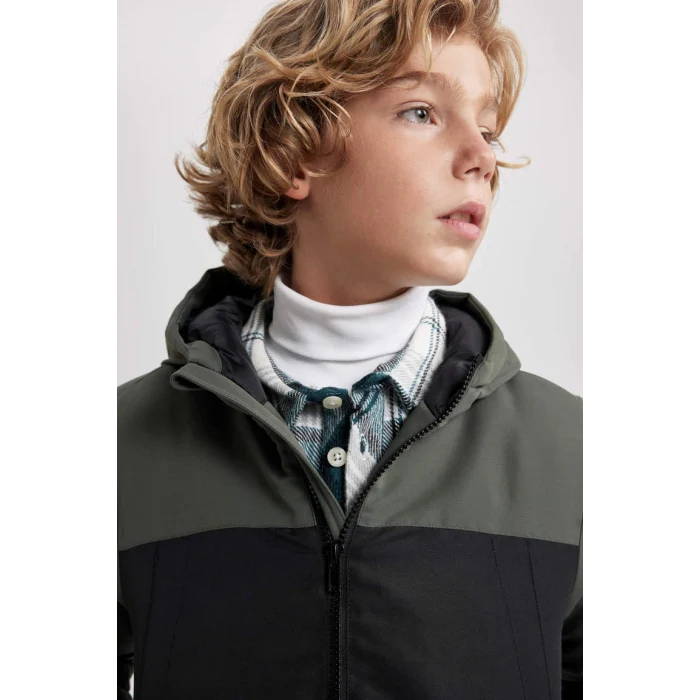 A2521 Kapüşonlu Mont