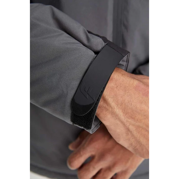 A2756 DeFactoFit Termometreli Outdoor Su İtici Rüzgar ve Su Geçirmez Slim Fit Dar Kesim Kapüşonlu Fermuarlı Mont