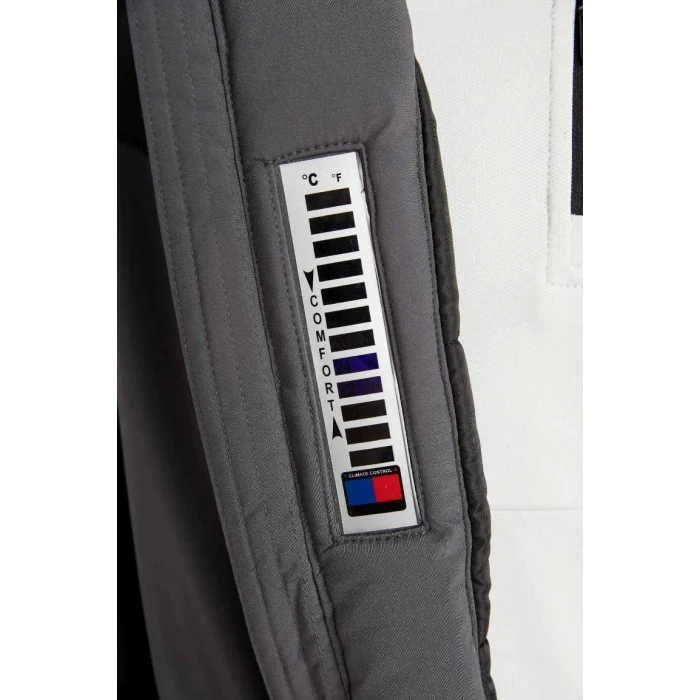 A2756 DeFactoFit Termometreli Outdoor Su İtici Rüzgar ve Su Geçirmez Slim Fit Dar Kesim Kapüşonlu Fermuarlı Mont