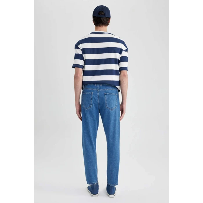 A3632 90s Slim Fit Yırtık Detaylı Jean Pantolon