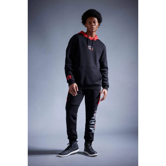 A4122 NBA Miami Heat Slim Fit Jogger Eşoftman Altı