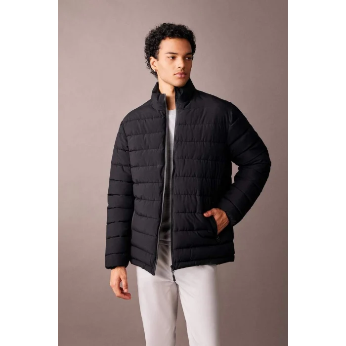 A4230 Su İtici Regular Fit Dik Yaka Mont