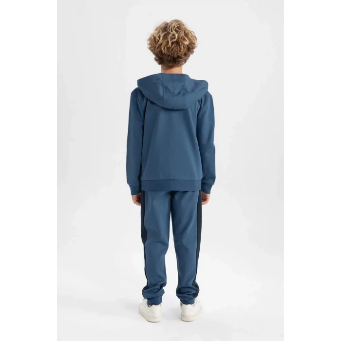 A4417 Kapüşonlu Hırka Eşofman Altı 2li Takım