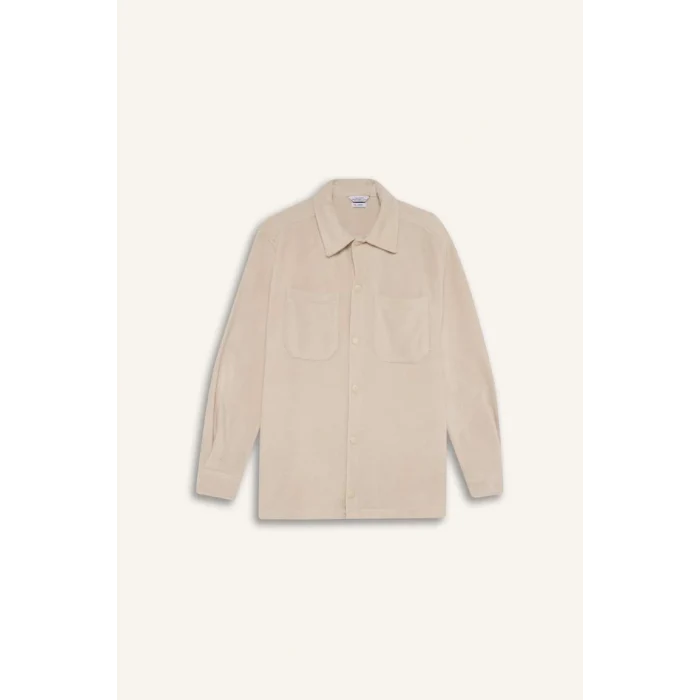 A4782 Relax Fit Polar Uzun Kollu Gömlek