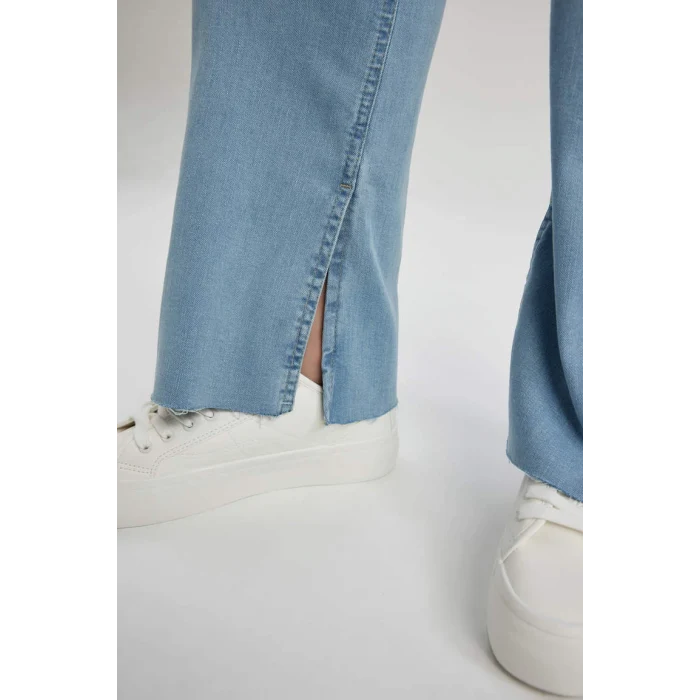 A5153 Yırtmaçlı Jean Uzun Pantolon