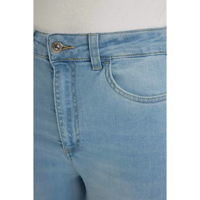 A5153 Yırtmaçlı Jean Uzun Pantolon